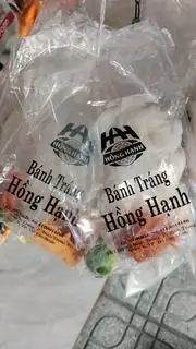 Hình ảnh bánh tráng phơi sương sa tế Hồng Hạnh