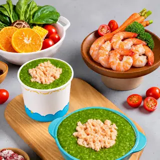 Hình ảnh Cháo tôm sốt phomai