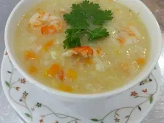 Hình ảnh cháo tôm