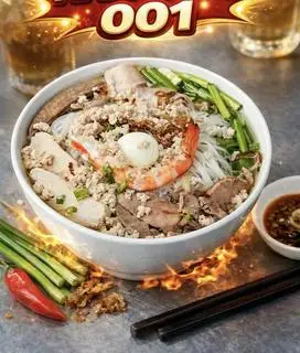 Hủ Tiếu Nam Vang Nước 001  - 48.500 ₫ tại Quán Ăn 001 - Hủ Tiếu Nam Vang - Phạm Thế Hiển