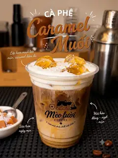 Hình ảnh Cafe caramel muối