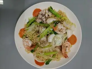 Hình ảnh mì xào hải sản 