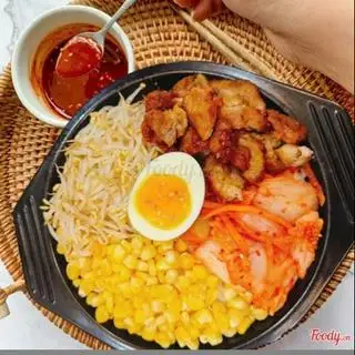 Hình ảnh Cơm trộn gà nướng*tặng me đá