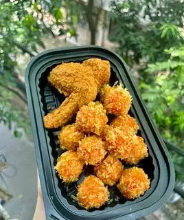 Hình ảnh Viên xù phomai Khẩu Nghiệp