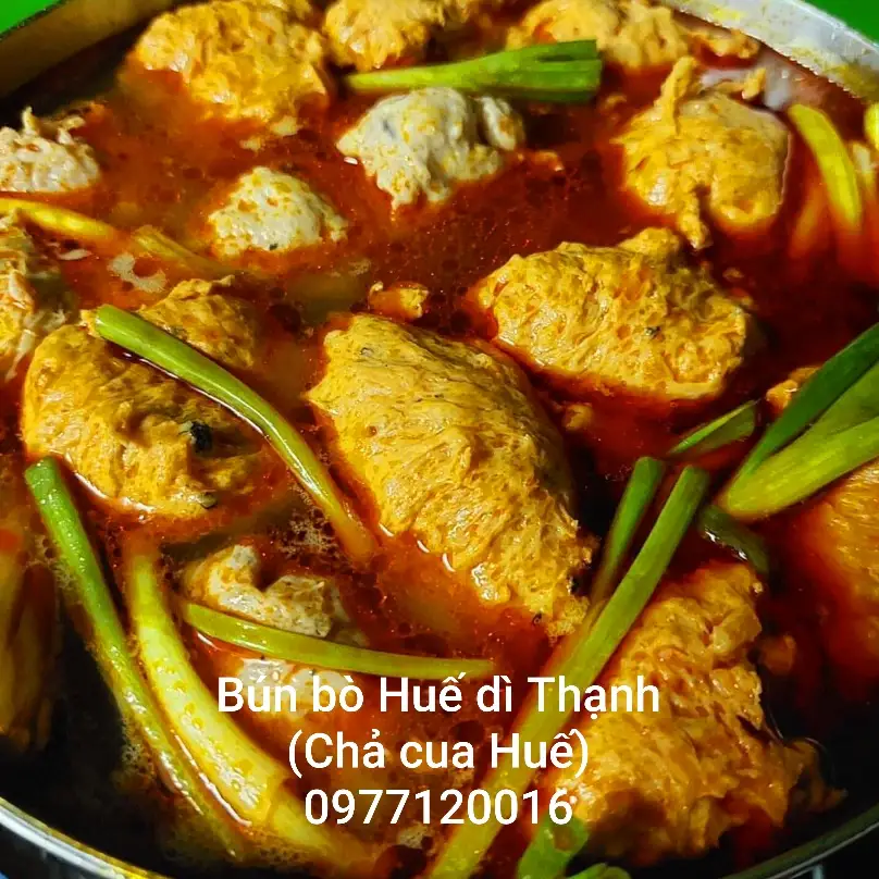 Chả cua mang về ( Gói 500g) - 250.000 ₫ tại Bún Bò Huế Dì Thạnh - Đường Số 34