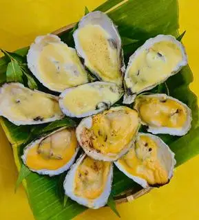 Combo 10c - Hàu nướng Trứng muối và Phomai - 119.000 ₫ tại  Hàu Nướng Út Báo - 15 Vị Sốt 5k - Lãnh Binh Thăng