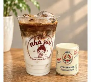Cafe sữa gấu - 41.000 ₫ tại Tiệm Nhà Surri - Cafe, Matcha & Cacao - Đường 17