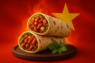 Tacos Tôm Phô Mai Chiên Xù - 66.000 ₫ tại Bánh Tacos Nhà Labubu - Đặng Thúc Vịnh