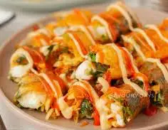 Bánh tráng cuốn chà bông - 33.000 ₫ tại Quán Kenken - Mì Trộn & Bánh Mì Cắt - Nguyễn Văn Đậu