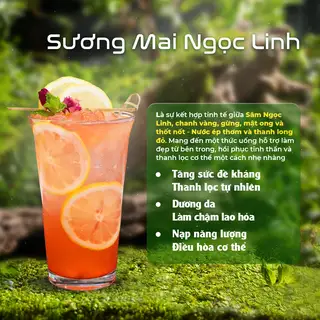 Sương mai sâm ngọc linh - 35.000 ₫ tại Cà Phê Sâm Ngọc Linh - Panax Tea & Coffee - Nguyễn Hồng Đào