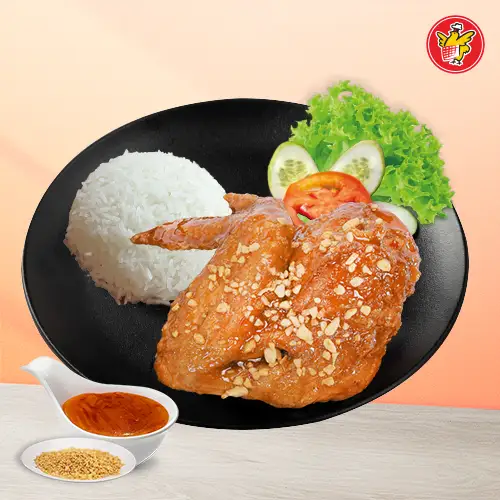 Cơm Gà Truyền Thống Xốt Mắm Tỏi - 52.000 ₫ tại Gà Rán Five Star - Đường 26