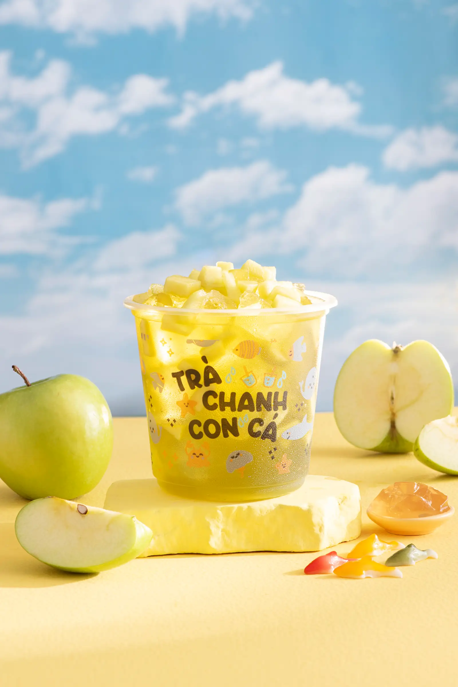 Hình ảnh Trà Chanh Táo Quế