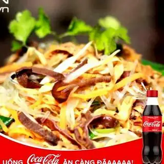 Hình ảnh Miến xào rau nấm - coca