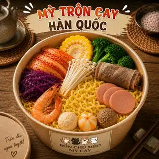 Hình ảnh Mỳ Trộn Cay hàn quốc 