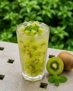 Hình ảnh lục trà kiwi