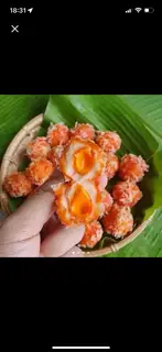 Hình ảnh 5 viên hải sản sốt mayone