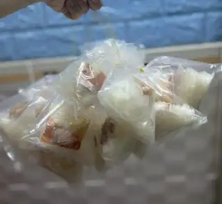 Hình ảnh Bánh Ps xâu vò sate nhà làm 