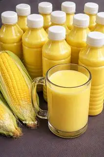 sữa bắp mix đậu xanh ly 800ml - 30.000 ₫ tại Bánh Tráng Nướng & Sữa Đậu Nành Nguyên Chất - Hai Chị Em - Nguyễn Thượng Hiền