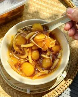 Hình ảnh Chè Mochi  Dừa Non (ko kèm miếng sắn tươi)