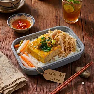 cơm tấm bì chả  - 40.000 ₫ tại Chị Bóng - Cơm Tấm Long Xuyên - Đường Số 7 