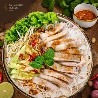 Hình ảnh Bún Mắm Nêm Thịt Luộc
