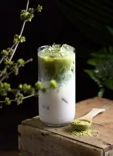 Hình ảnh MATCHA LATTE SỮA TƯƠI 500ml