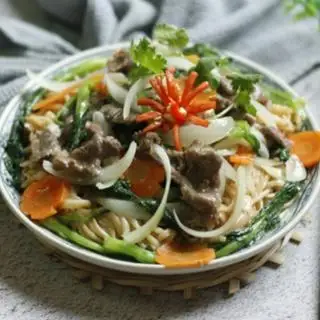 Hình ảnh pho xào bò cai