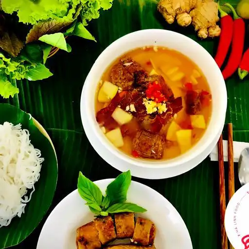 Bún chả Hà Nội đặc biệt - 80.000 ₫ tại Bún Chả Hà Nội Hà Linh - Đường Số 13