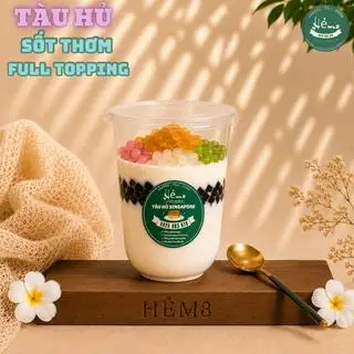 Hình ảnh TÀU HỦ SỐT THƠM FULL TOPPING