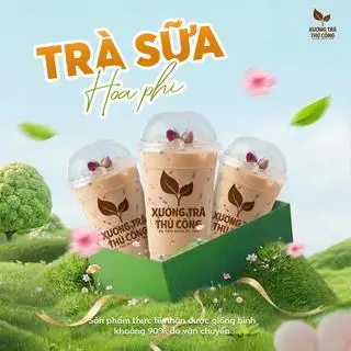 Trà sữa lài hoa phi - 31.250 ₫ tại Xưởng Trà Thủ Công - Nguyễn Gia Trí