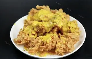 Hình ảnh Gà chiên sốt mù tạt mật ong size vừa 7 miếng