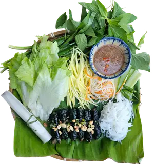 Bò nướng lá lốt - 69.000 ₫ tại Em Là Nem - Quán Nem Nướng - Nguyễn Hữu Thọ