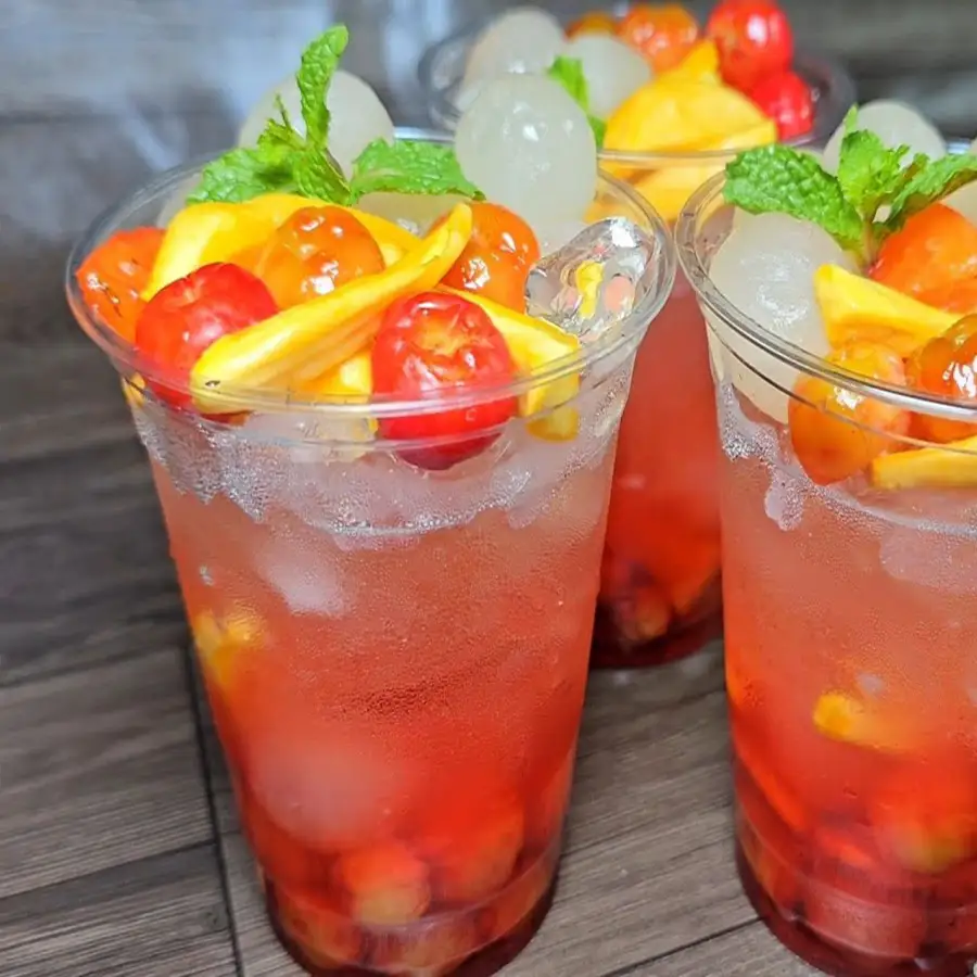 Cocktail Trái Cây - 35.000 ₫ tại Bún Cá Kiên Giang - Quán Hương Quê - Nguyễn Hữu Hào