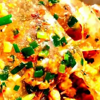 Hình ảnh Bánh tráng mỡ hành
