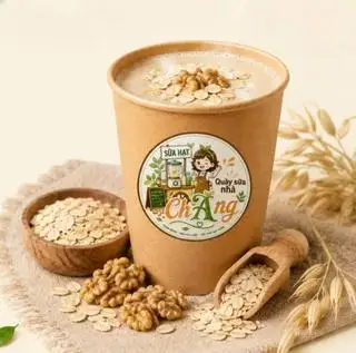 Hình ảnh Sữa yến mạch mix óc chó