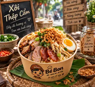 Hình ảnh Xôi Thập Cẩm