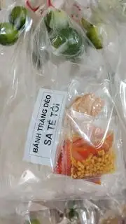Hình ảnh Bánh tráng phơi sương sa tế tỏi