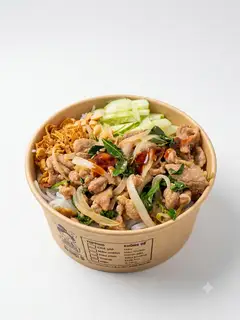 Hình ảnh Bún thịt xào lá quế