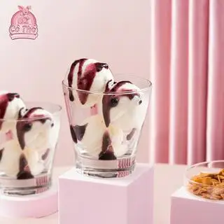 Hình ảnh Sữa chua việt quất