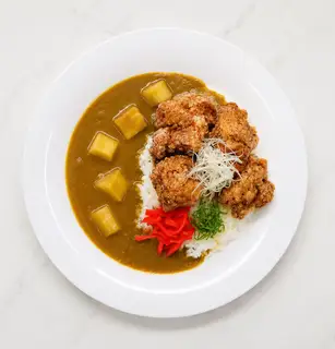 Hình ảnh Cà Ri Gà Chiên Giòn - Karaage Curry
