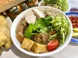 Bún riêu cua đồng - chả lụa - 50.000 ₫ tại Dì Tư Gia Truyền - Canh Bún, Bún Riêu Cua & Bánh Ướt - Trần Xuân Soạn