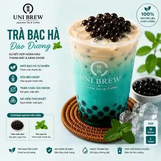 Hình ảnh Trà sữa bạc hà đại dương