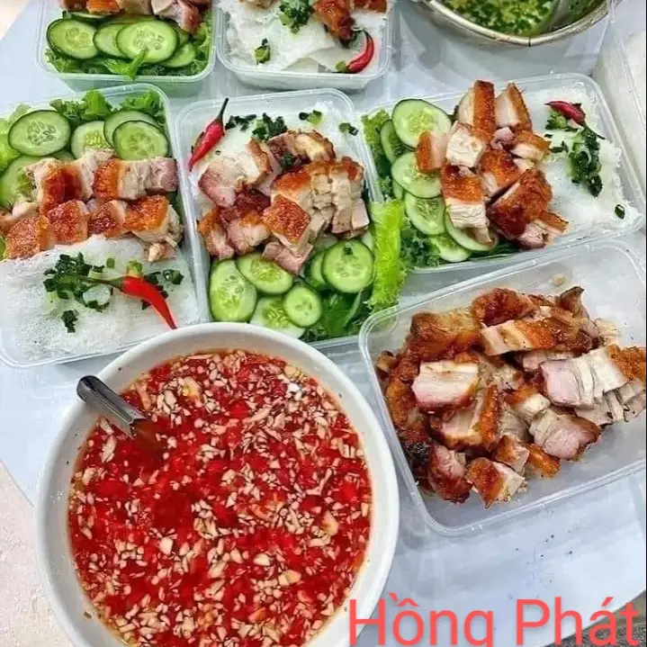 Hình ảnh BÁNH HỎI   Heo Quay + Nem Nướng