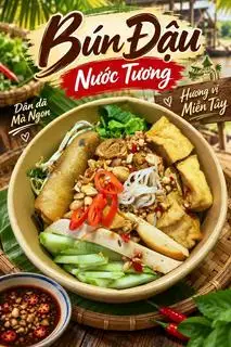 Hình ảnh Bún Đậu Nước Tương