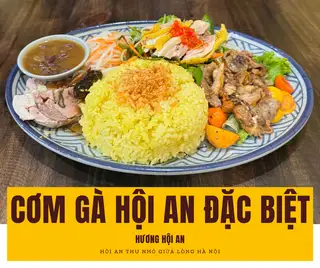 Hình ảnh Cơm gà Hội An đặc biệt