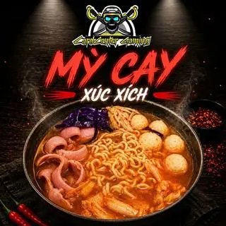 Hình ảnh Mỳ Cay Xúc Xích