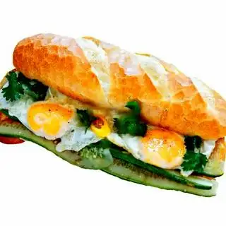 Bánh mì ốp la - 19.000 ₫ tại Bánh Mì Hồng Phát - Nguyễn Tri Phương