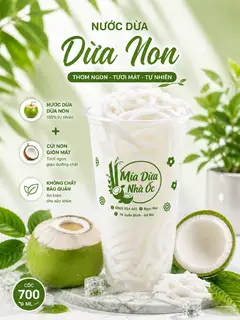Hình ảnh Nước Dừa Dừa Non ( 700ml) 
