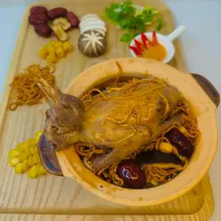 Hình ảnh BỒ CẦU TIỀM HẠT SEN BÔNG ĐÔNG TRÙNG
