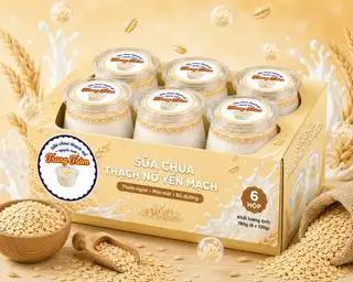 Hình ảnh sét 6 lọ yến mạch